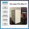 Vỏ case máy tính mini ITX Alla U1 nhỏ gọn - trắng