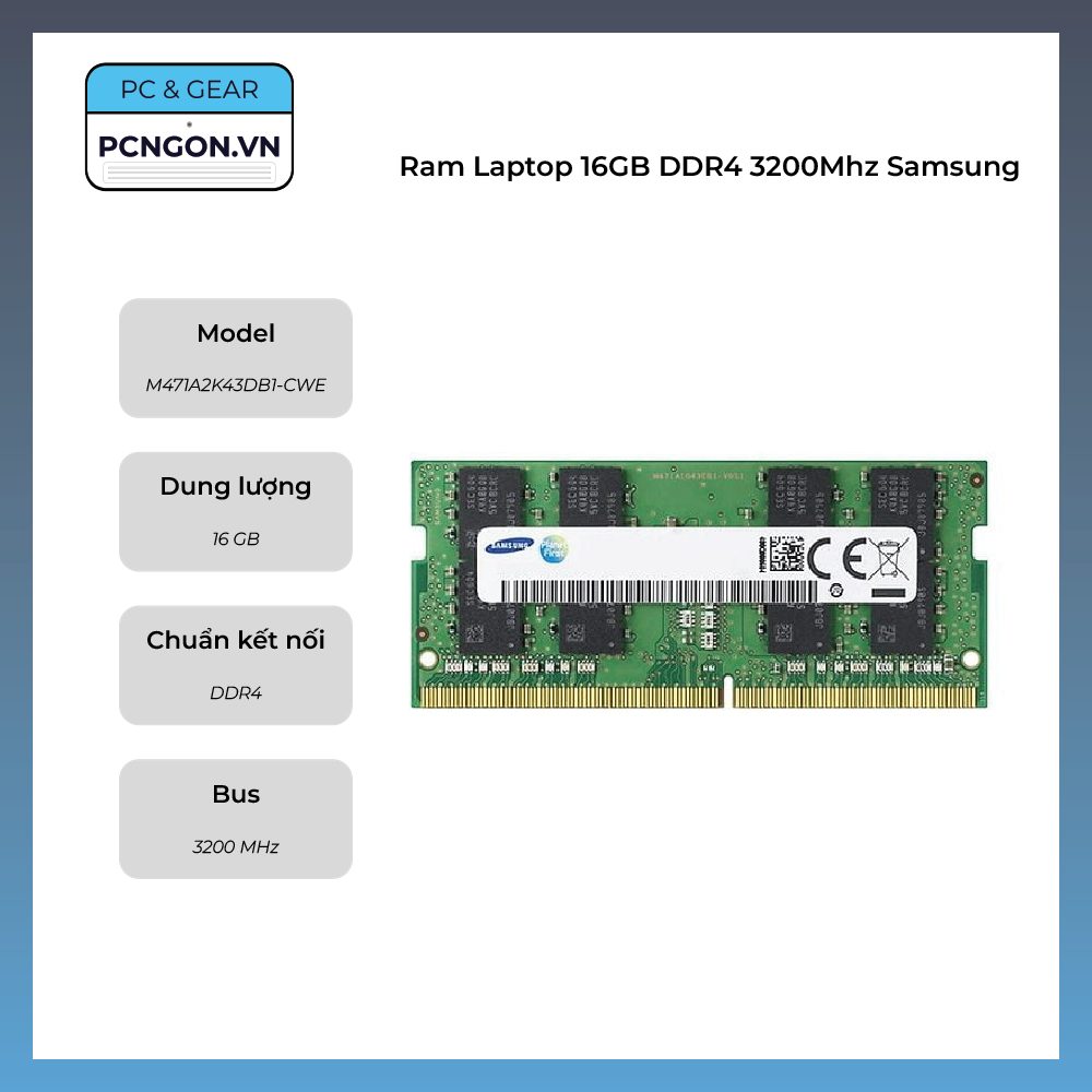 Ram Laptop 16gb Ddr4 3200mhz Samsung