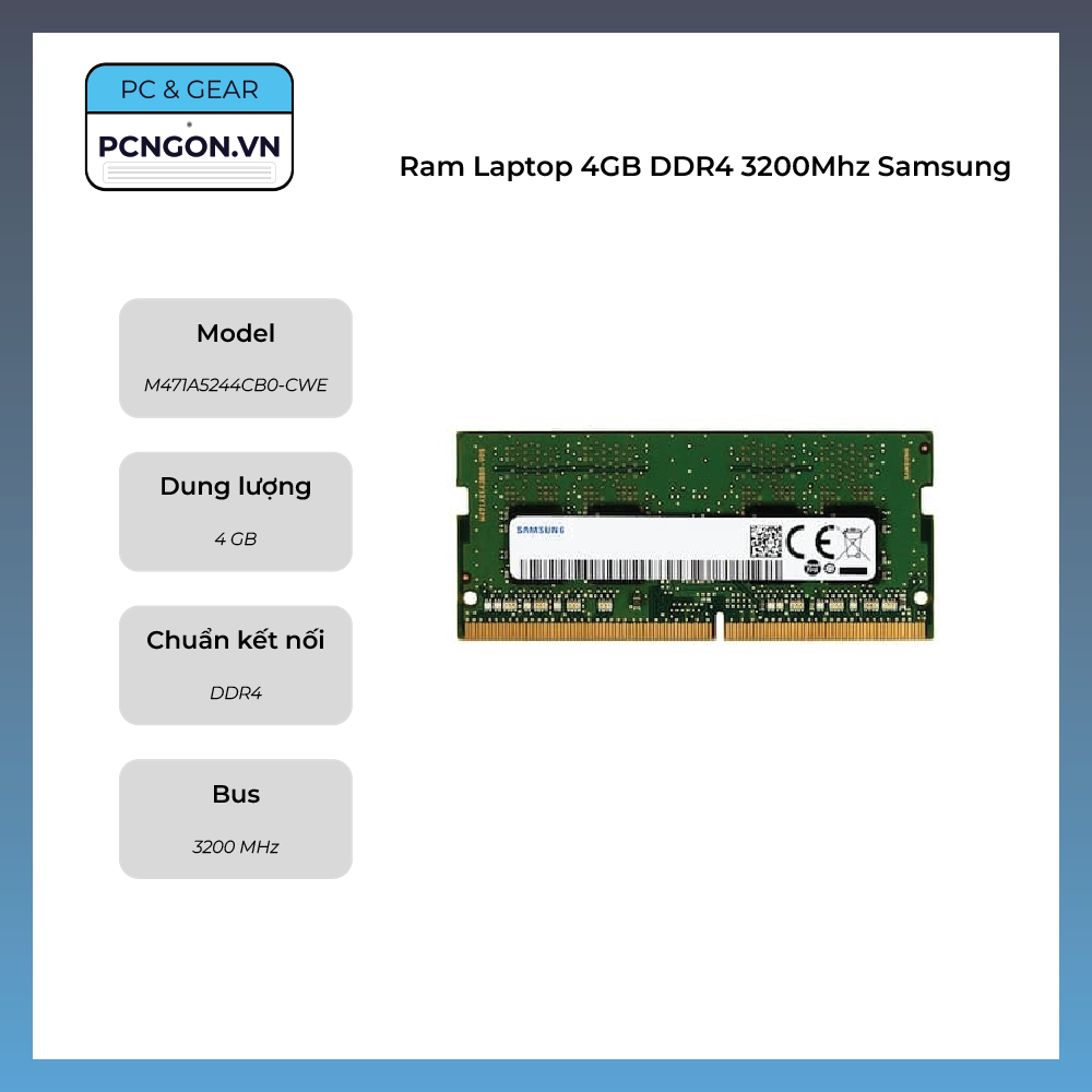 Ram Laptop 4gb Ddr4 3200mhz Samsung