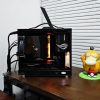 Vỏ Case Máy Tính Mini Itx Shiny Snake G200 - Đen 20
