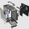 Vỏ Case Máy Tính Mini Itx Traveler - đen 2