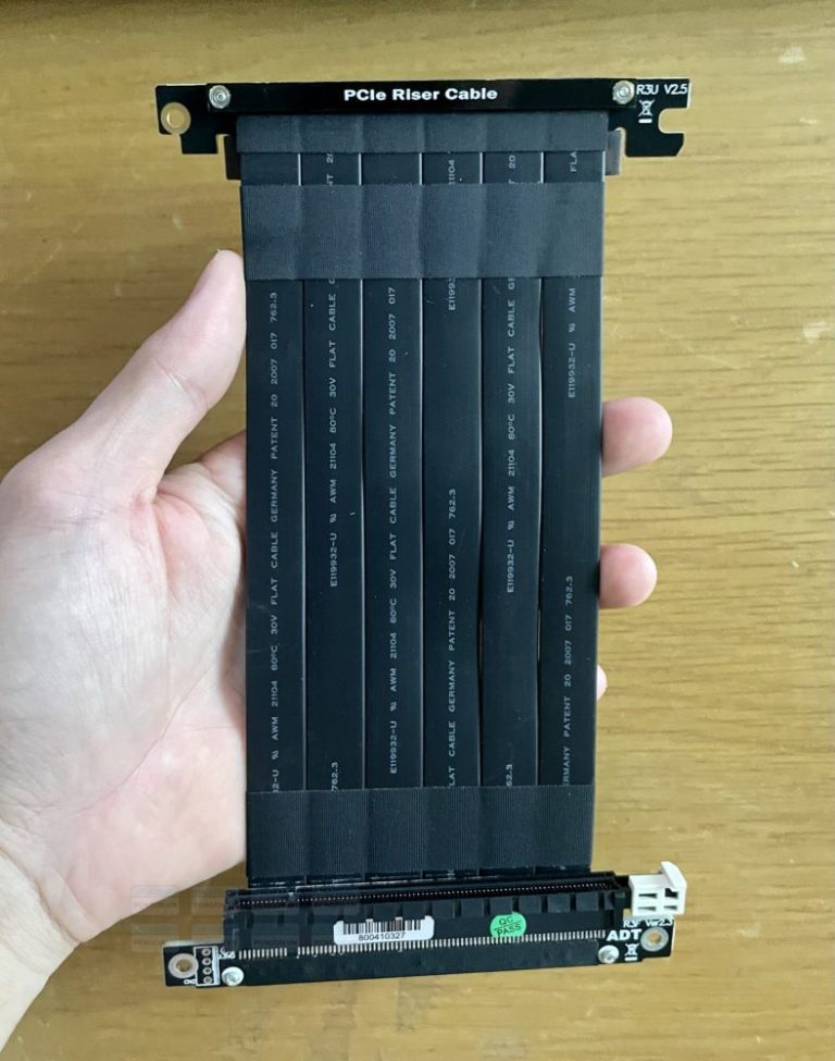 Cáp Riser PCI-E 3.0 Adt-Link dài 19cm - Pcngon