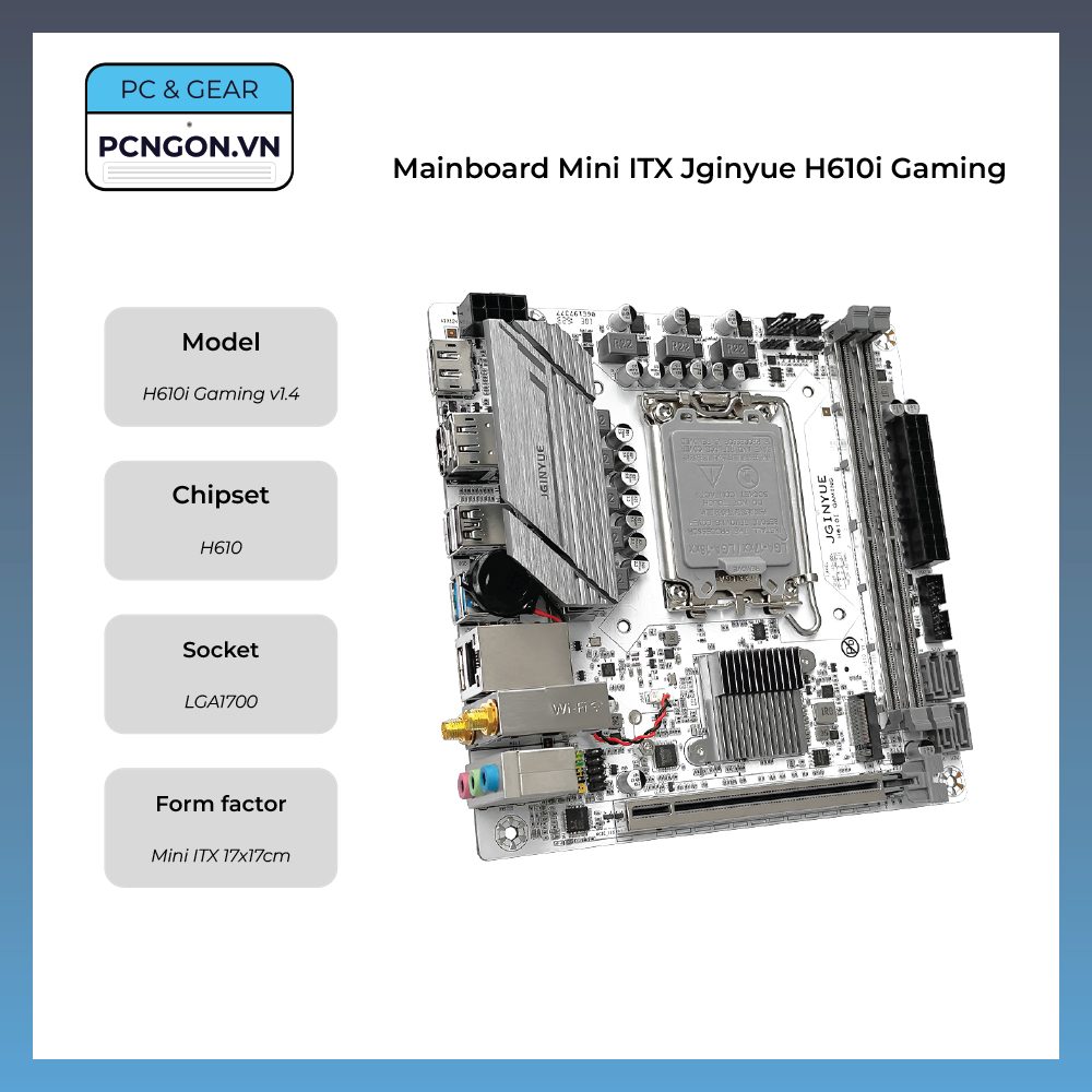 Mainboard Mini Itx Jginyue H610i Gaming