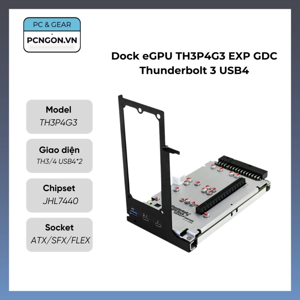 Dock Egpu Th3p4g3 Exp Gdc Thunderbolt 3 Usb4