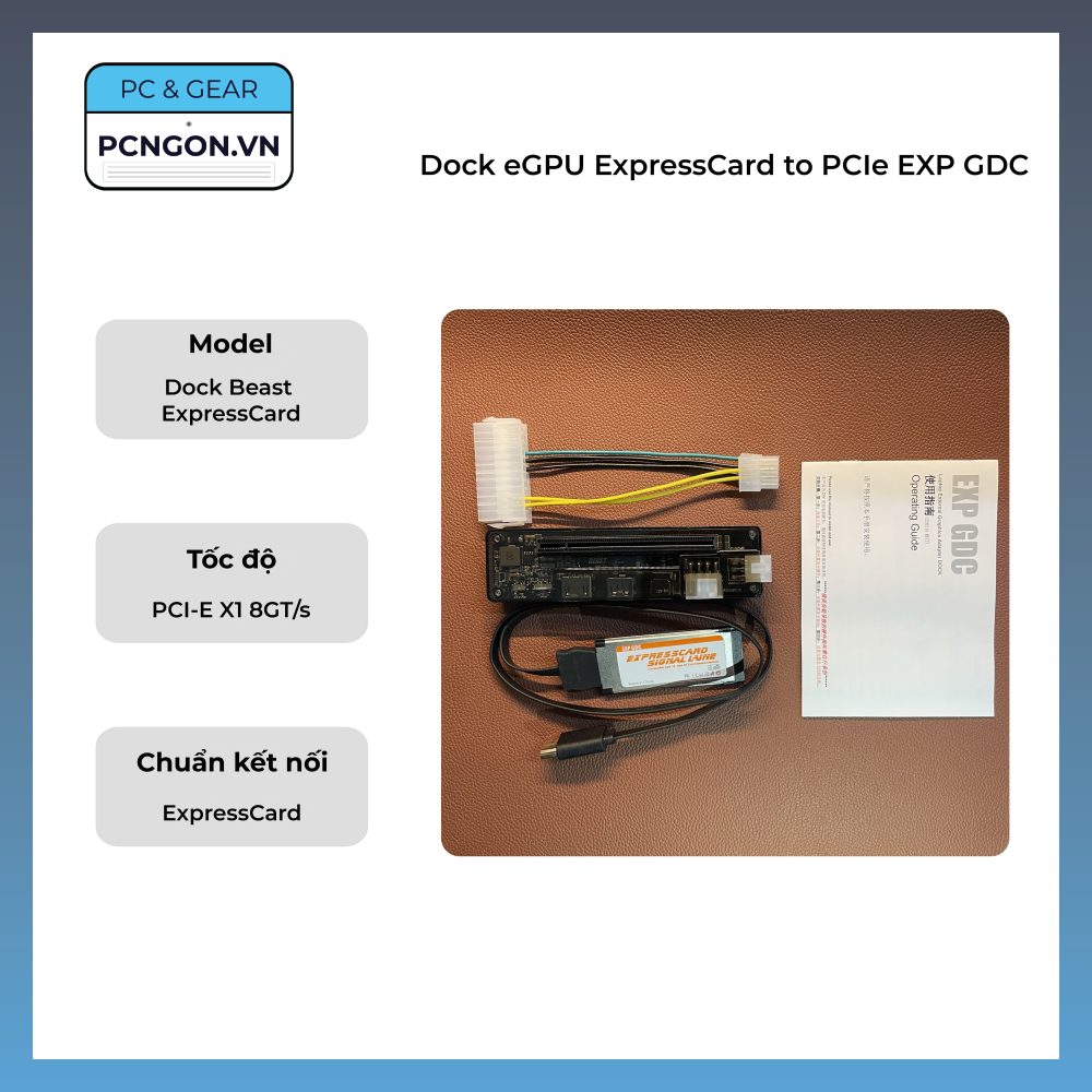 Dock Egpu Expresscard To Pcie Exp Gdc