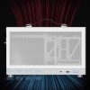 Vỏ Case Máy Tính Mini Itx Shiny Snake S400 - Trắng (type C, Riser 4.0) 2