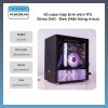 Vỏ Case Máy Tính Mini Itx Sirius S40 - Đen (mặt Hông Mica)