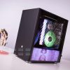 Vỏ Case Máy Tính Mini Itx Sirius S40 - Đen (mặt Hông Mica) (2)