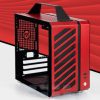 Vỏ Case Máy Tính Mini Itx C24 - Đỏ 5