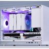 Vỏ Case Máy Tính Mini Itx Shiny Snake G400 - Trắng 2
