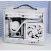 Vỏ Case Máy Tính Mini Itx Shiny Snake S500 - Trắng(s500v2, Mặt Lưới, Riser 4.0) (2)