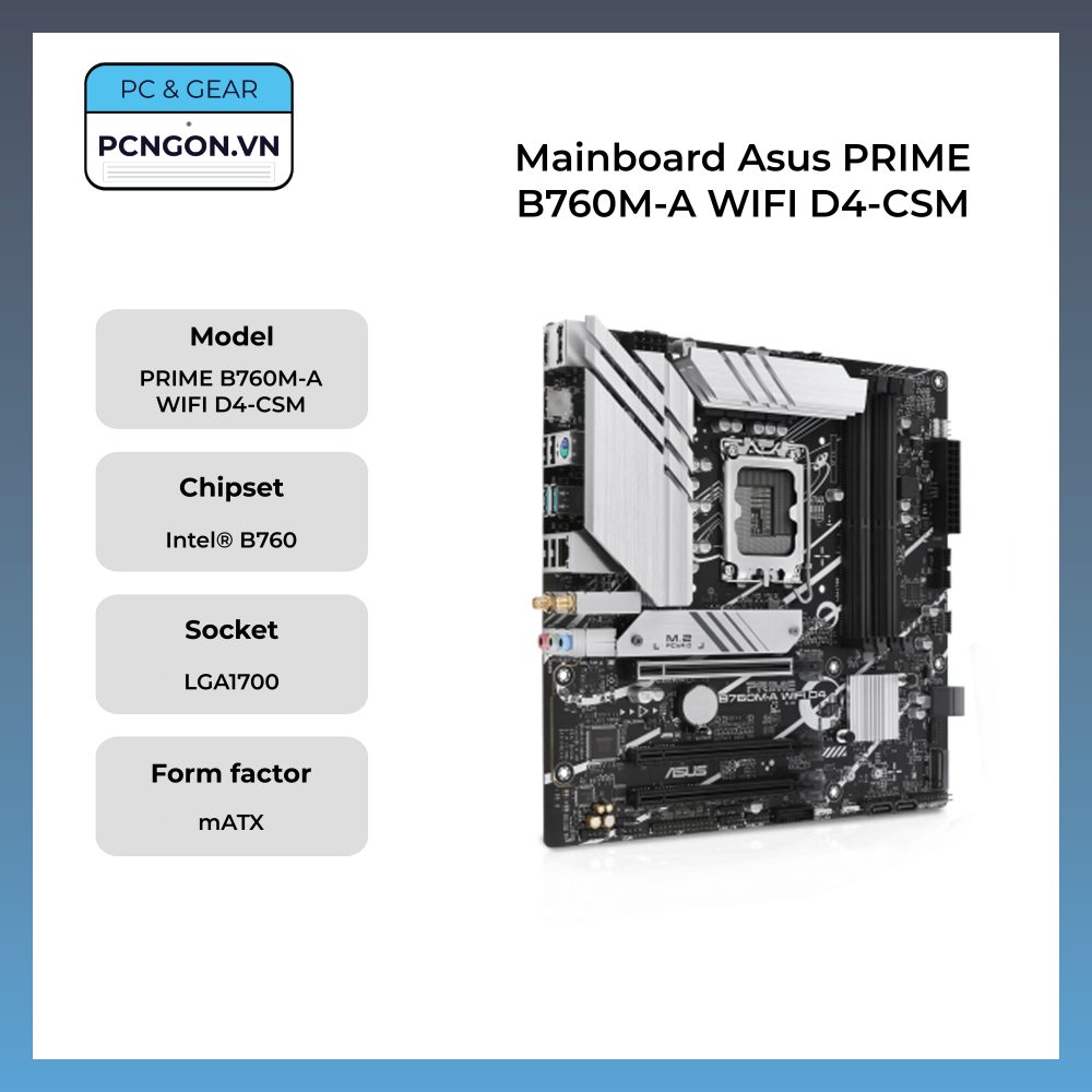 Mainboard Asus Prime B760m-a Wifi D4-csm