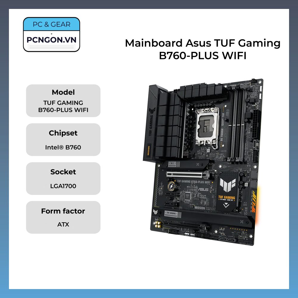 Mainboard Asus Tuf Gaming B760-plus Wifi