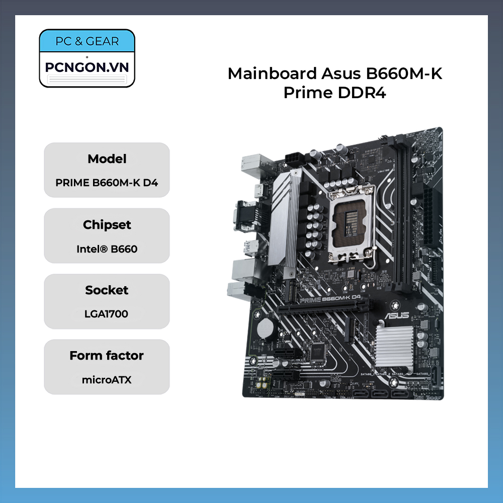 Mainboard Asus B660M-K Prime DDR4