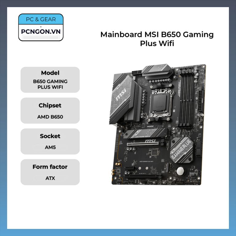 Mainboard MSI B650M Gaming Plus WIFI Pcngon