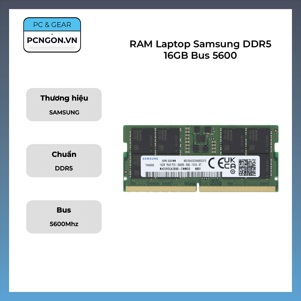 Ram Laptop Samsung DDR5 16GB Bus 5600