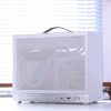 Vỏ Case Máy Tính Mini Itx Shiny Snake S500 - Trắng(s500v2, Mặt Lưới, Riser 3.0) 6