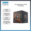 Cpu Amd Ryzen 7 7700 Chính Hãng (3.8ghz Turbo 5.3ghz, 8 Nhân 16 Luồng)