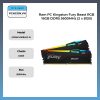 Ram Pc Kingston Fury Beast Rgb 16gb Ddr5 5600mhz (2 X 8gb)