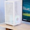 Vỏ Case Máy Tính Mini Itx Shiny Snake L300 Trắng (kèm Riser 3.0) 8