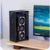Vỏ Case Máy Tính Mini Itx Shiny Snake L300 Đen (kèm Riser 4.0) 1