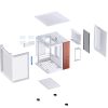 Vỏ Case Máy Tính Mini Itx Jonsbo Tk0 White 8