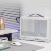 Vỏ Case Máy Tính Mini Itx Shiny Snake G300 - Trắng 4
