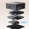 Máy Tính Mini Pc Minisforum Um680 Slim Ryzen 7 6800h 3