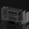 Vỏ Case Máy Tính Mini Itx Xikii Industry Ff04 Lp - Đen 5