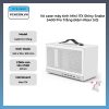 Vỏ Case Máy Tính Mini Itx Shiny Snake S400 Pro Trắng (kèm Riser 3.0)