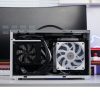 Vỏ Case Máy Tính Mini Itx Shiny Snake S400 Pro Trắng (kèm Riser 3.0) 5