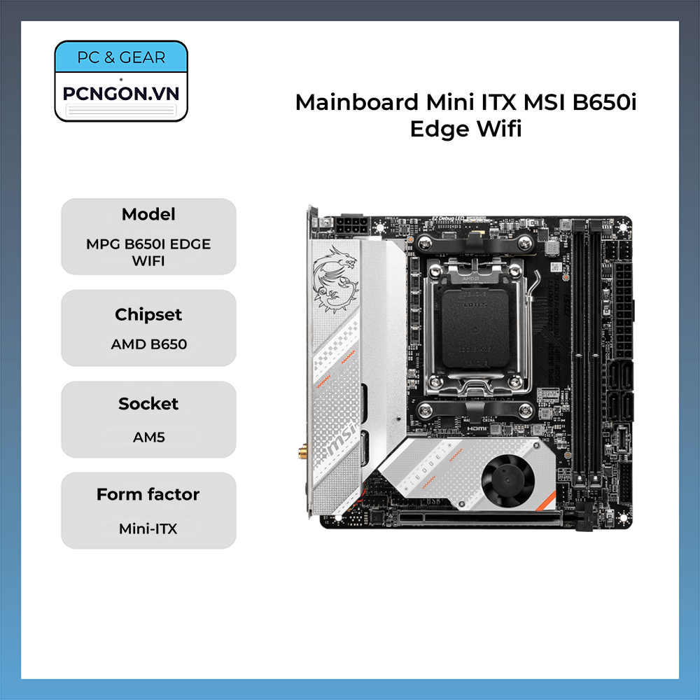 Mainboard Mini ITX MSI B650i Edge Wifi