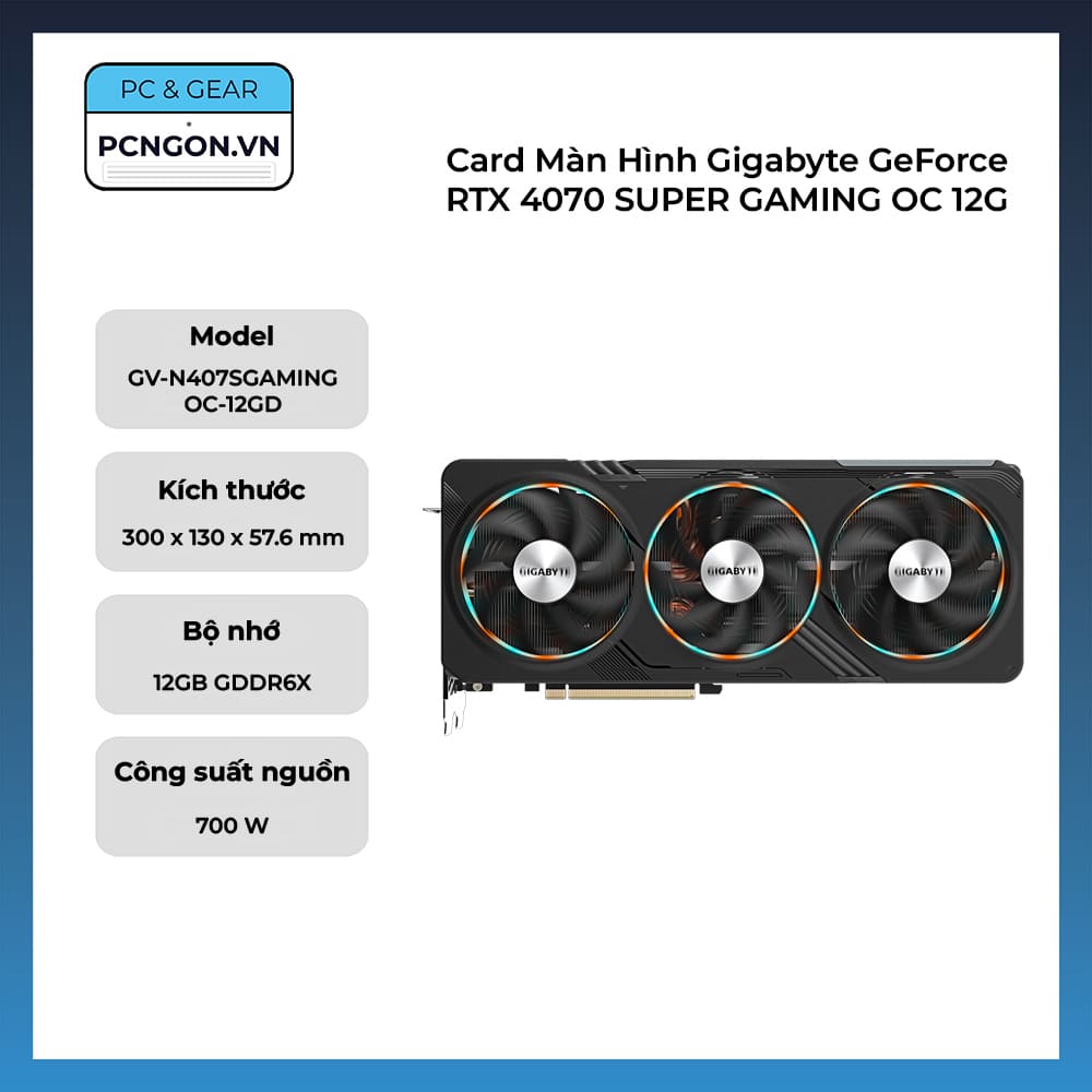 Gigabyte GeForce RTX 4070 Super