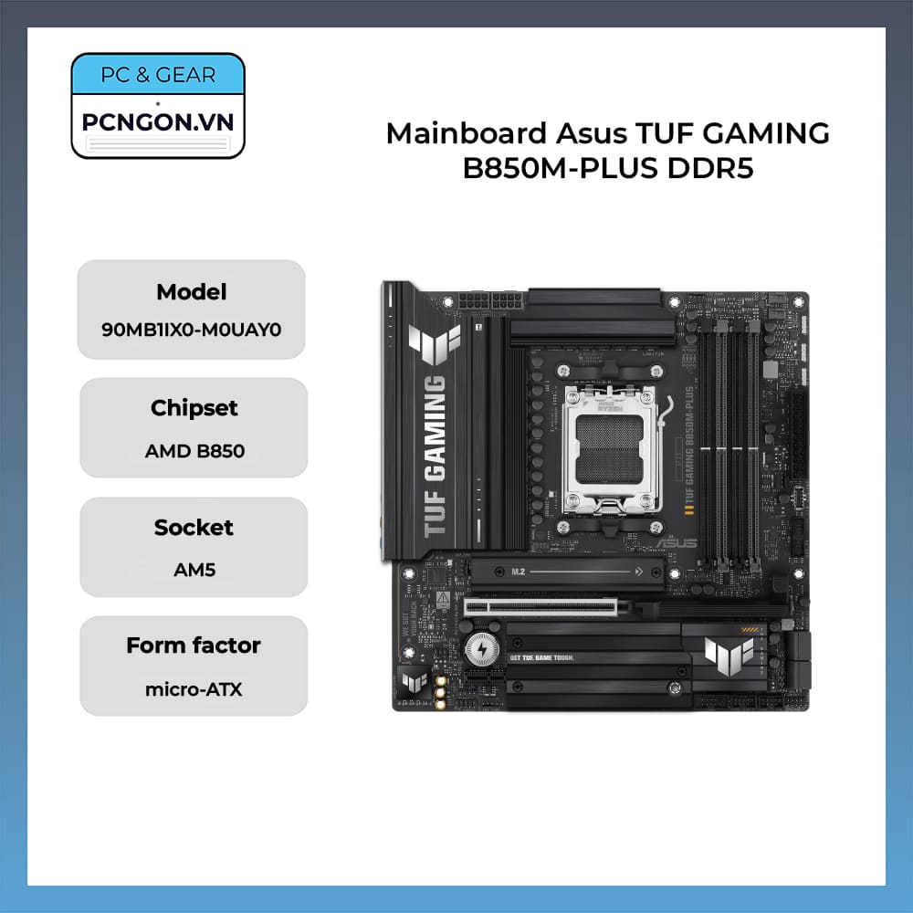 Mainboard Asus TUF GAMING B850M-PLUS