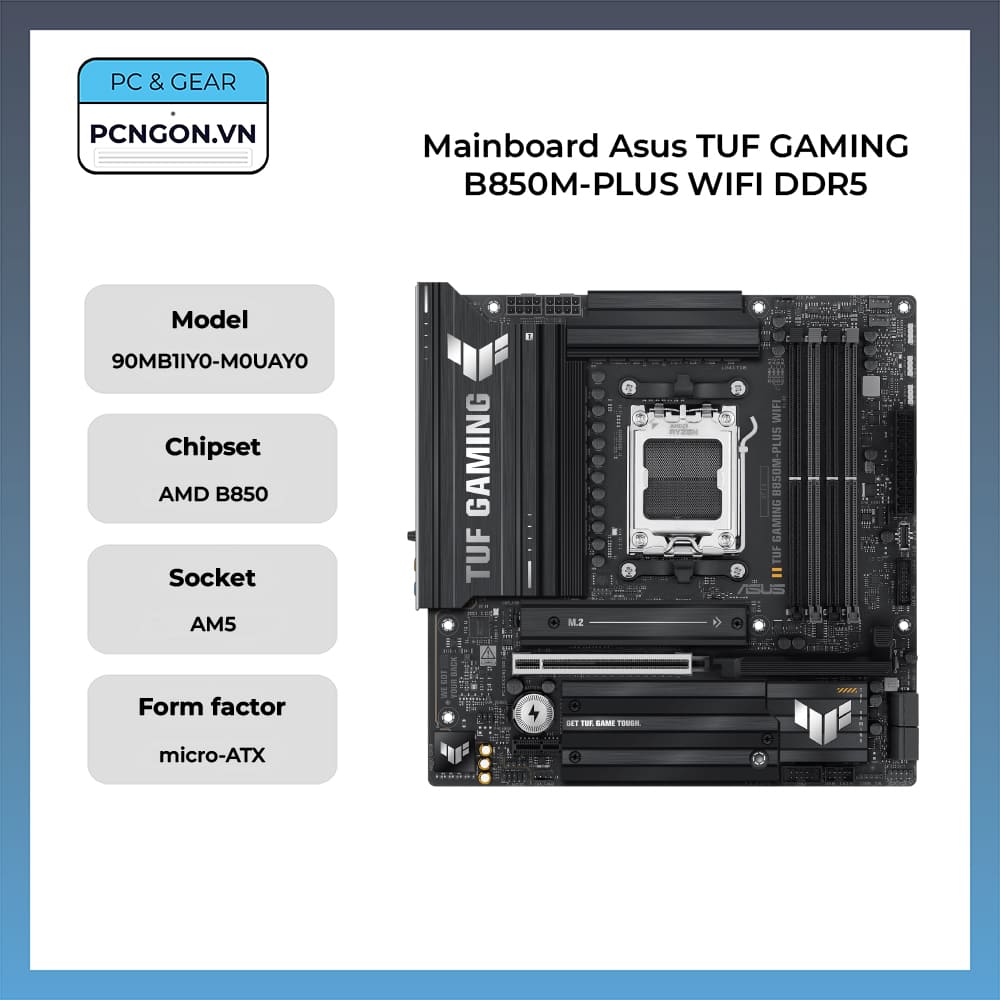 Mainboard Asus TUF GAMING B850M-PLUS WIFI