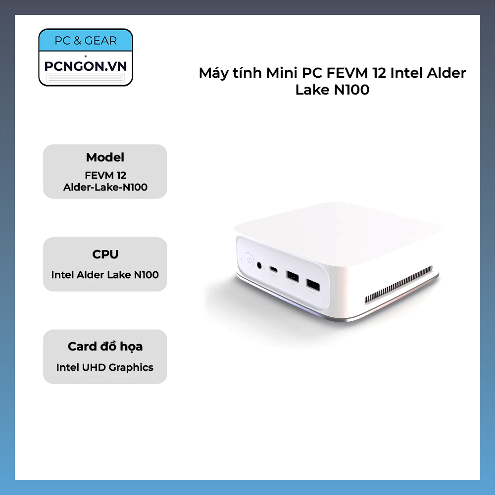 Mini PC FEVM 12 Intel Alder Lake N100