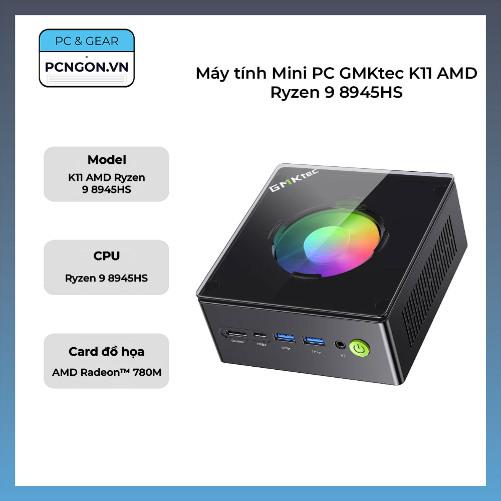 Mini PC GMKtec K11 AMD Ryzen 9 8945HS
