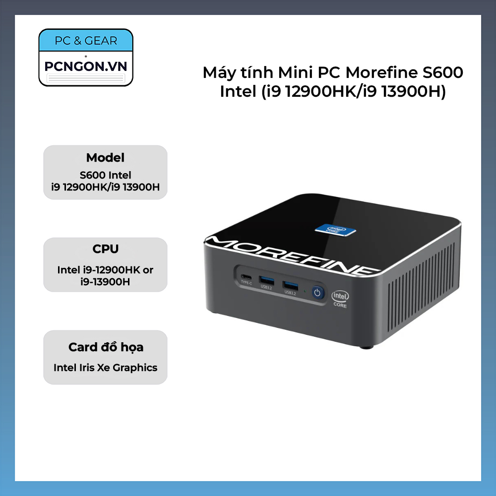 Máy tính Mini PC Morefine S600 Intel