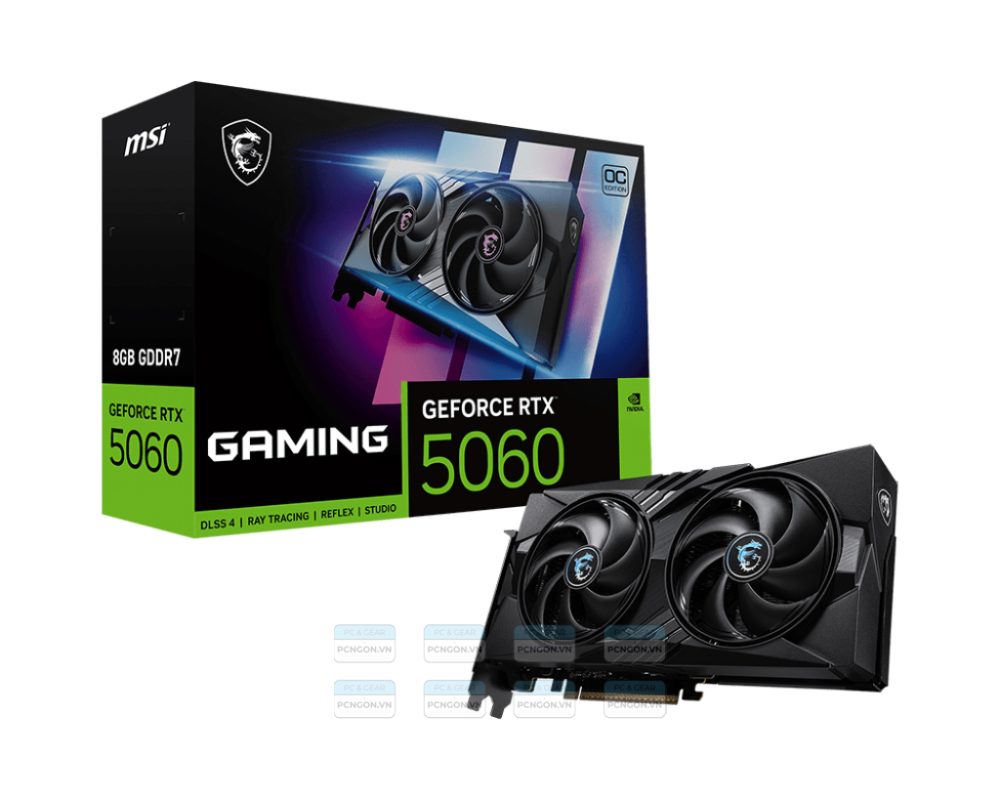 Card Màn Hình Msi Geforce Rtx 5060 8g Gaming Oc 1