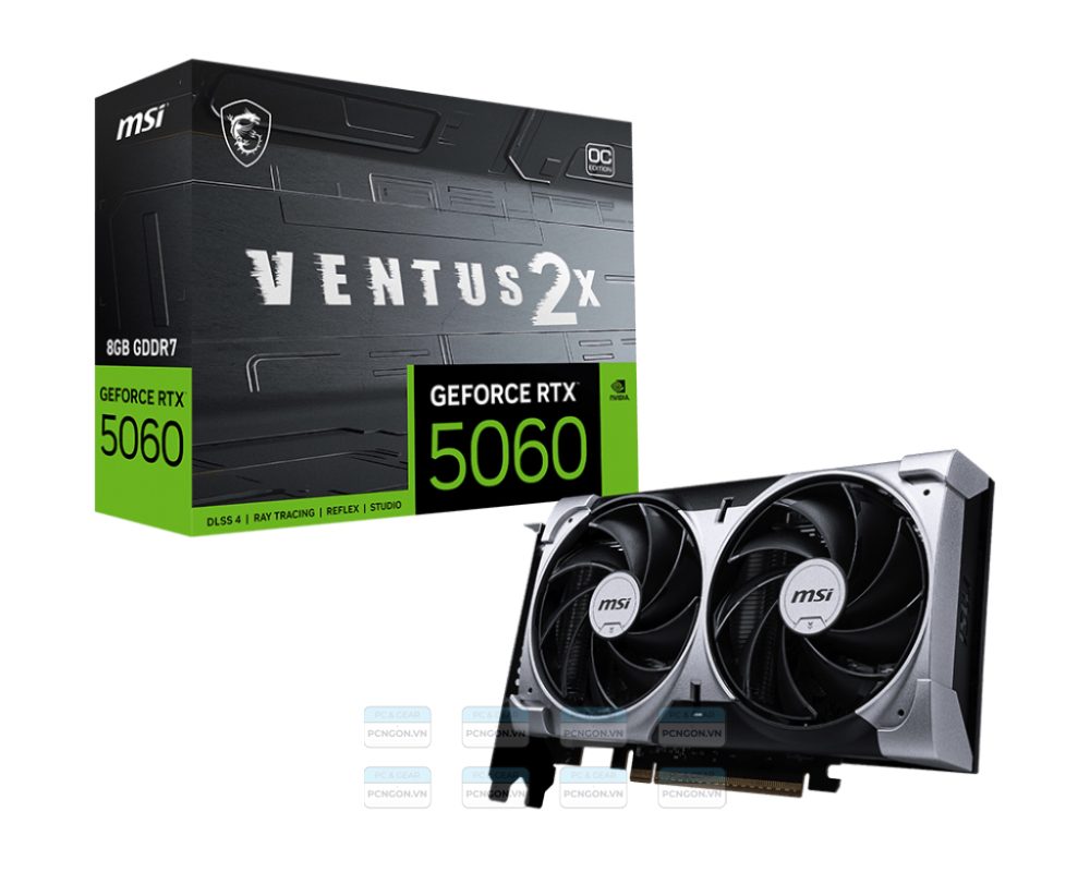 Card Màn Hình Msi Geforce Rtx 5060 8g Ventus 2x Oc 1