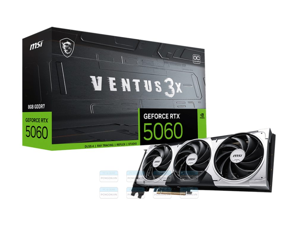 Card Màn Hình Msi Geforce Rtx 5060 8g Ventus 3x Oc 1