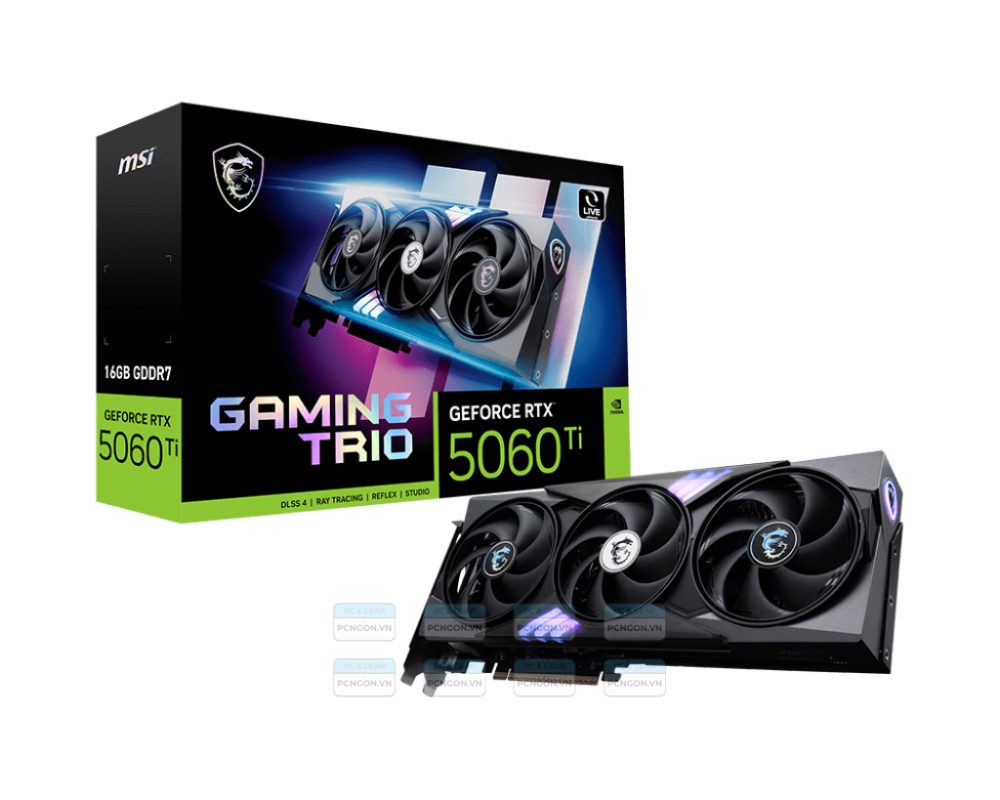 Card Màn Hình Msi Geforce Rtx 5060 Ti 16g Gaming Trio 1