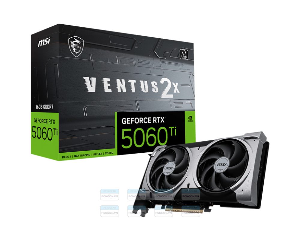 Card Màn Hình Msi Geforce Rtx 5060 Ti 16g Ventus 2x Plus 1
