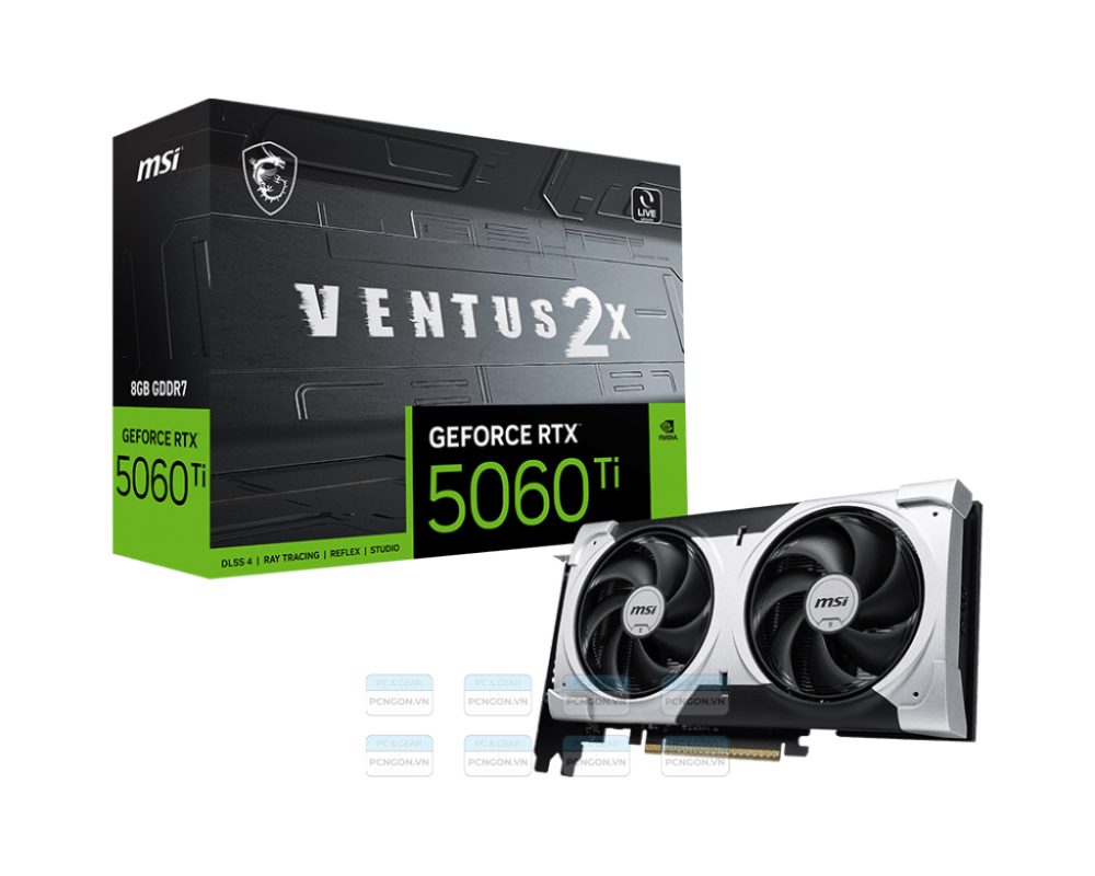 Card Màn Hình Msi Geforce Rtx 5060 Ti 8g Ventus 2x Plus 1