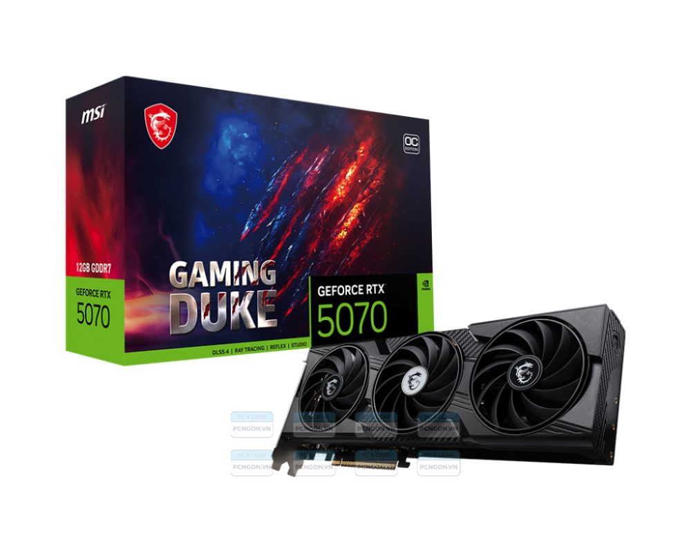 Card Màn Hình Msi Geforce Rtx 5070 12g Gaming Duke 3x Oc 1