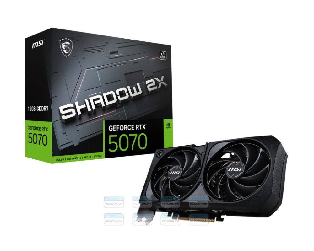 Card Màn Hình Msi Geforce Rtx 5070 12g Shadow 2x 1