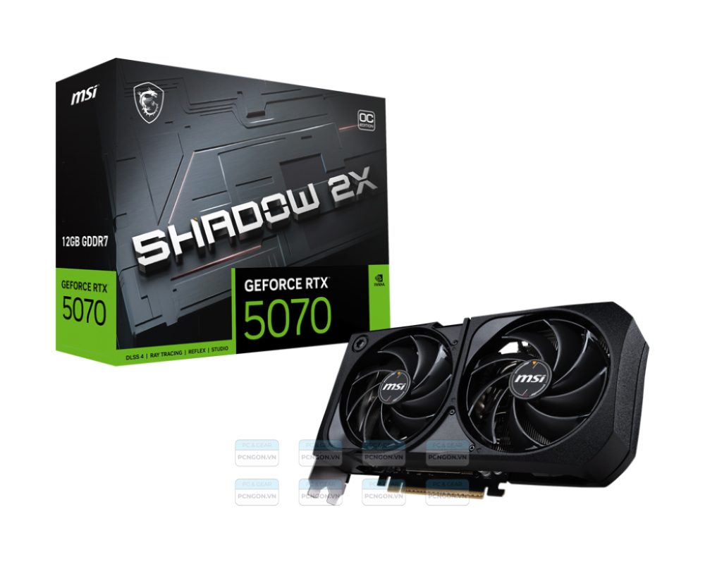 Card Màn Hình Msi Geforce Rtx 5070 12g Shadow 2x Oc 1