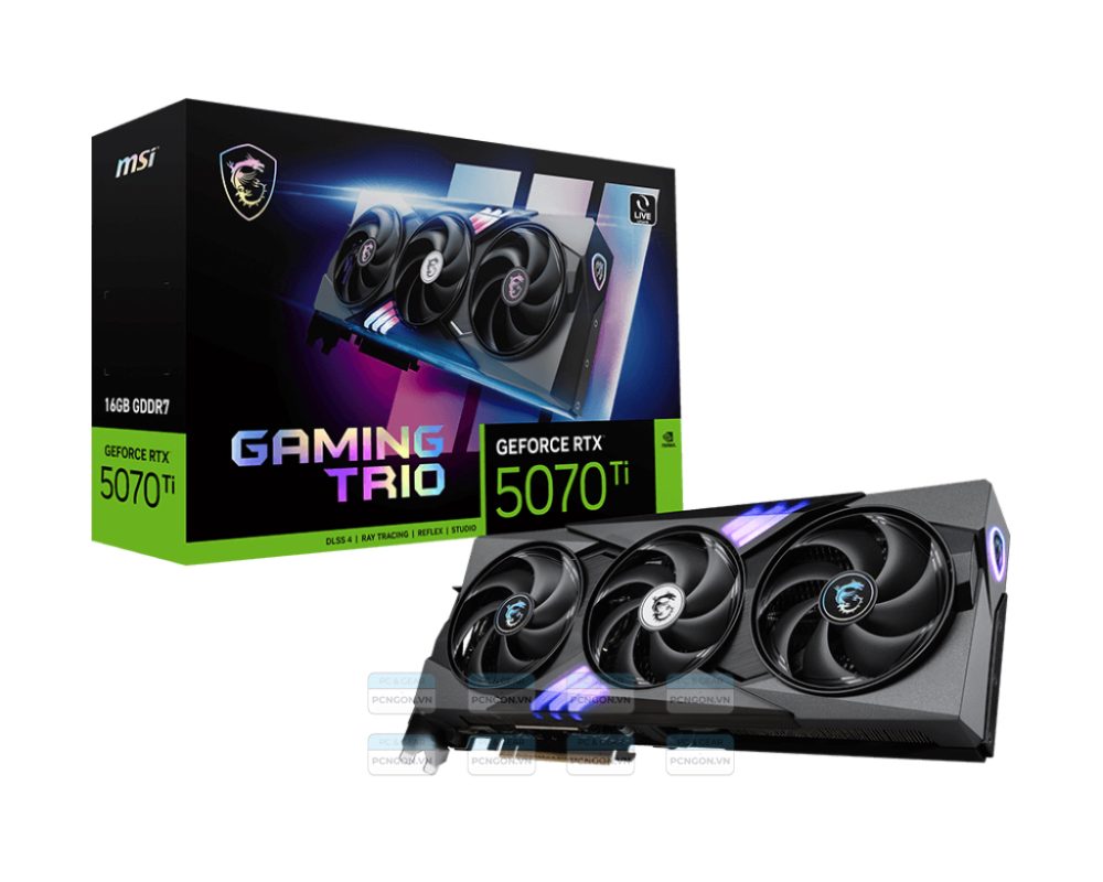 Card Màn Hình Msi Geforce Rtx 5070 Ti 16g Gaming Trio 1