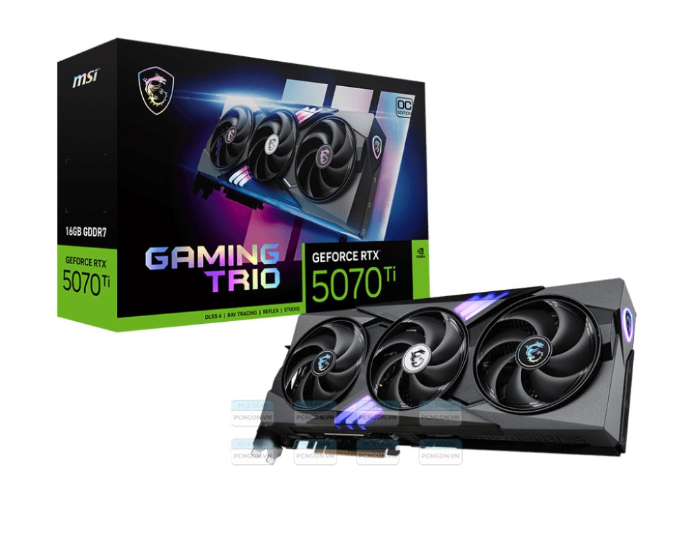 Card Màn Hình Msi Geforce Rtx 5070 Ti 16g Gaming Trio Oc Plus 1