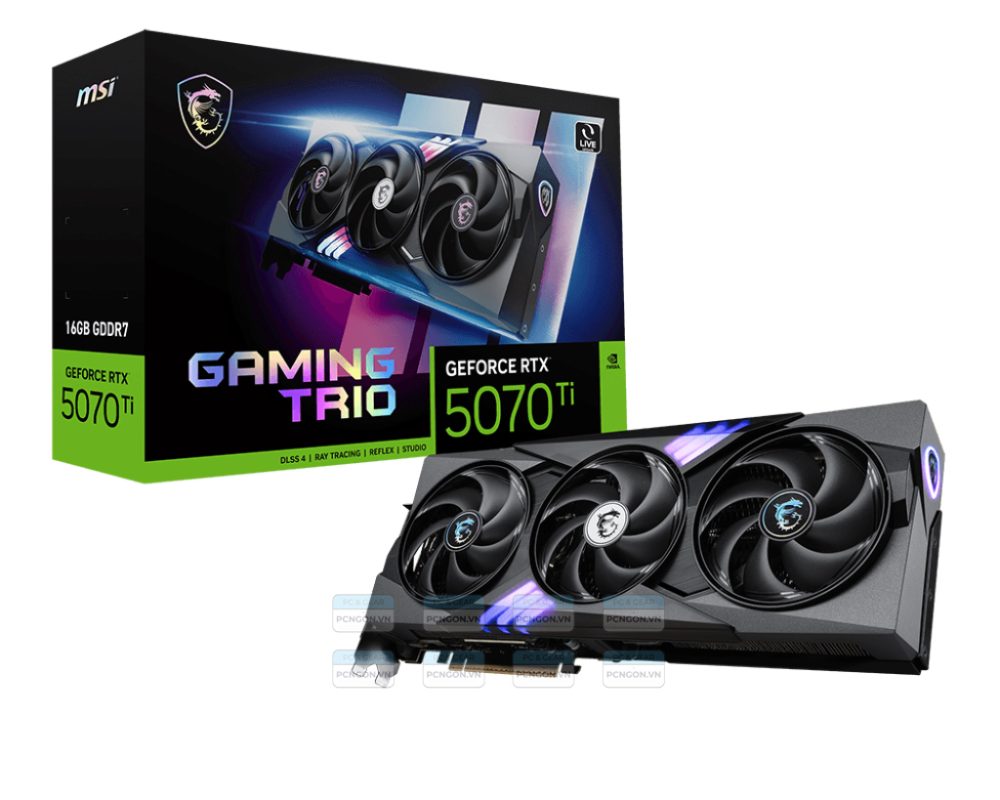Card Màn Hình Msi Geforce Rtx 5070 Ti 16g Gaming Trio Plus 1